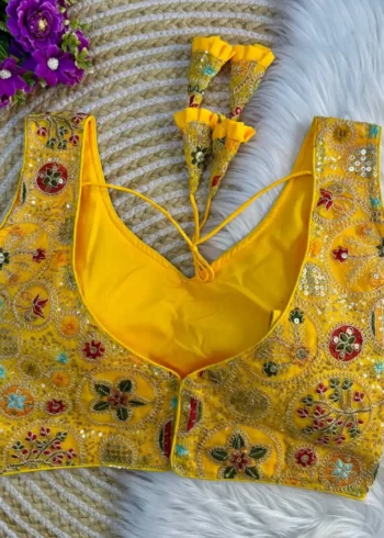 Bollywood Style Heavy Codding Work Partywear Blouse