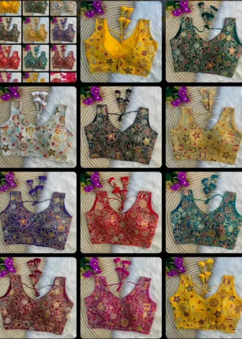 Bollywood Style Heavy Codding Work Partywear Blouse