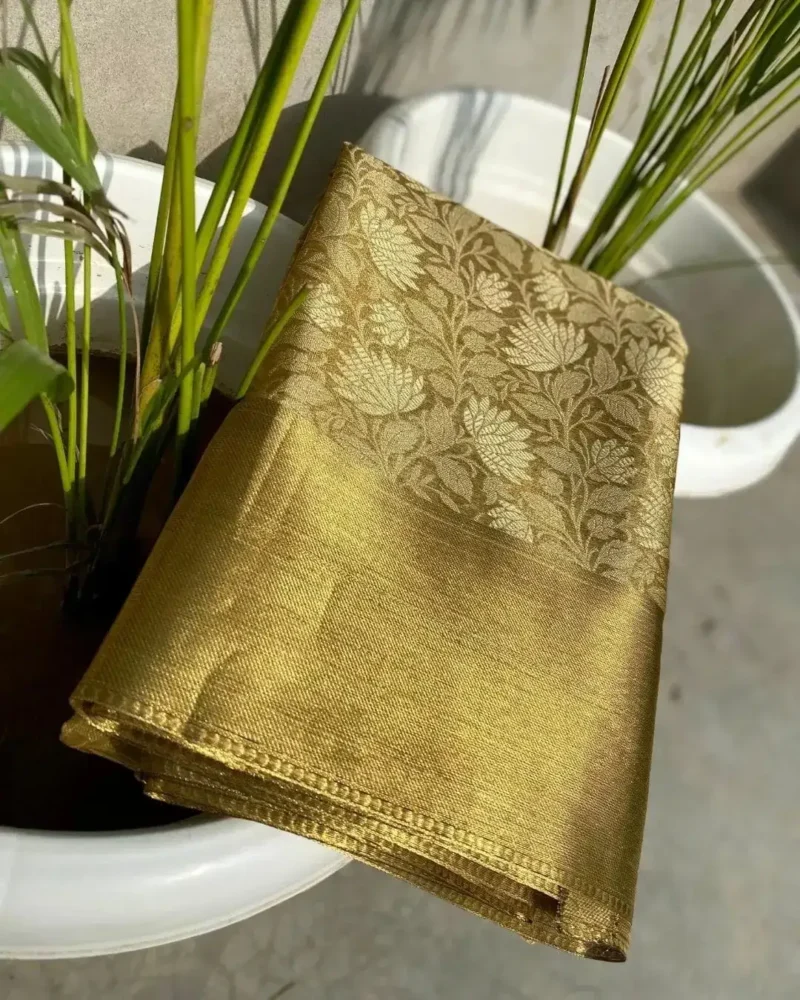 Nita Ambani Inspired Soft Kanjivaram Silk Saree