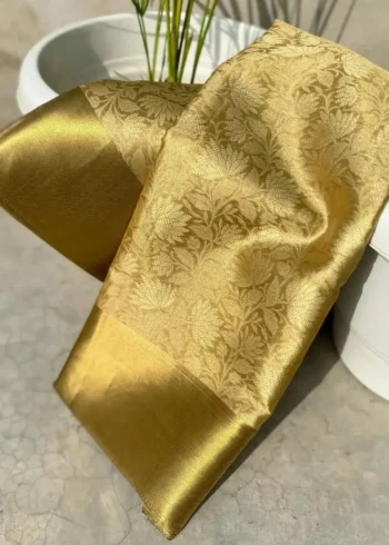 Nita Ambani Inspired Soft Kanjivaram Silk Saree