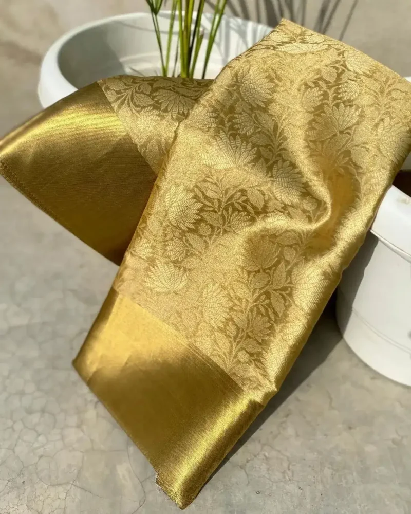 Nita Ambani Inspired Soft Kanjivaram Silk Saree