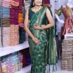 Pure Khadi Georgette Silk Designer Saree for Wedding