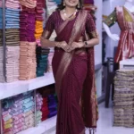 Pure Khadi Georgette Silk Saree for Wedding