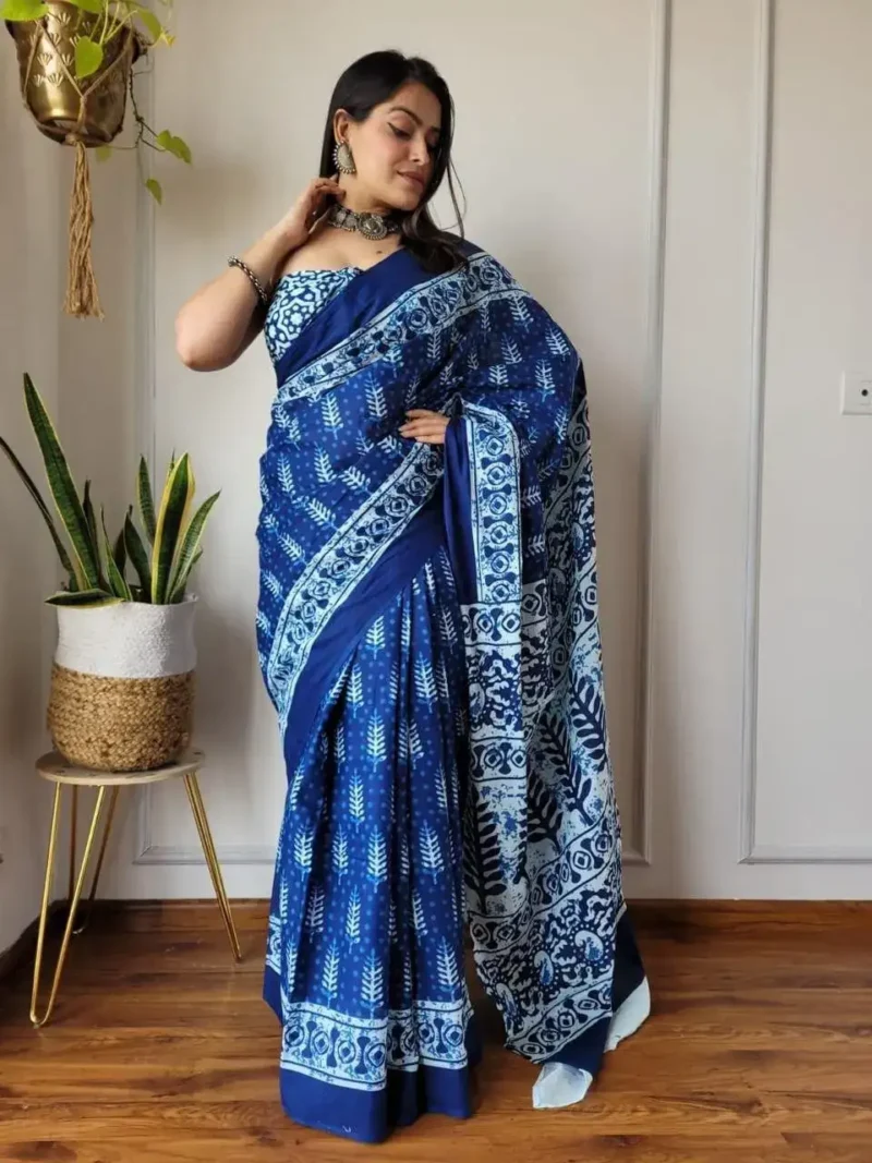 batik-printed-linen-cotton-silk-sarees