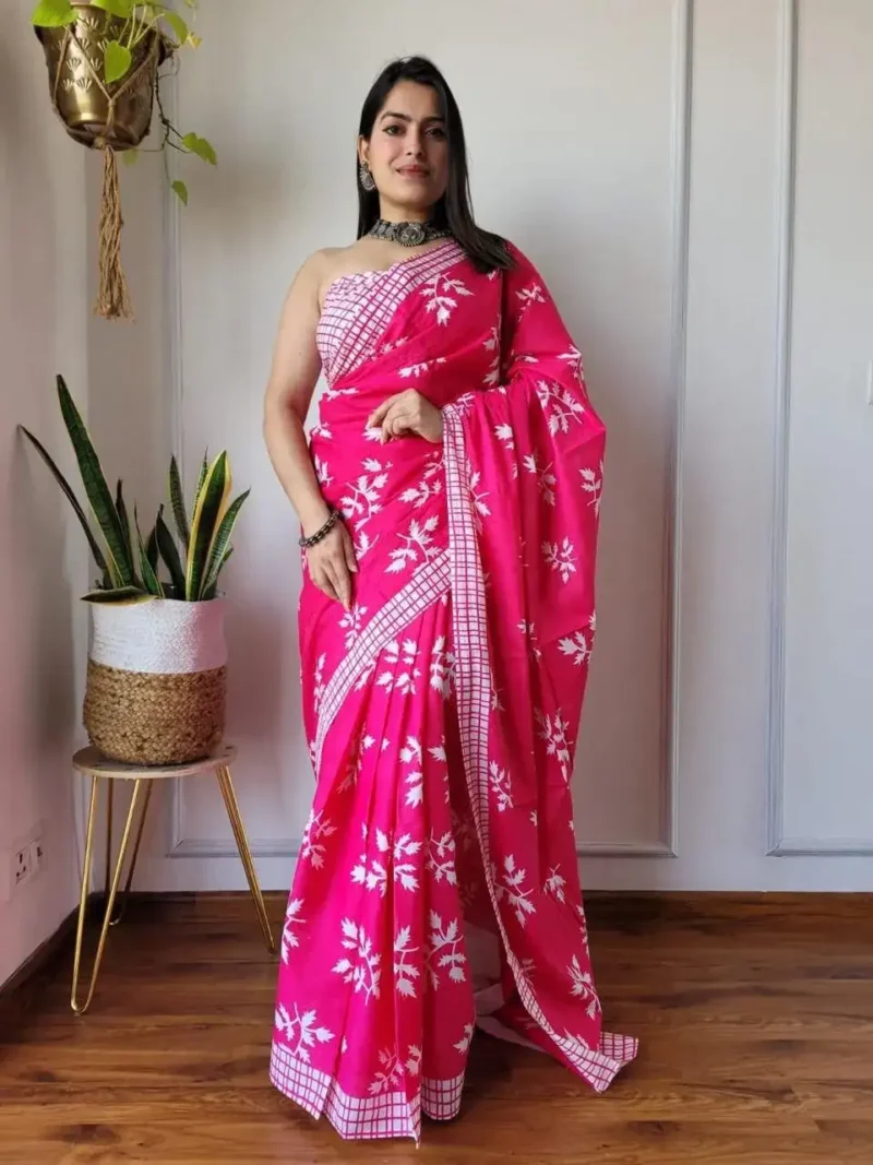 batik-printed-linen-cotton-silk-sarees