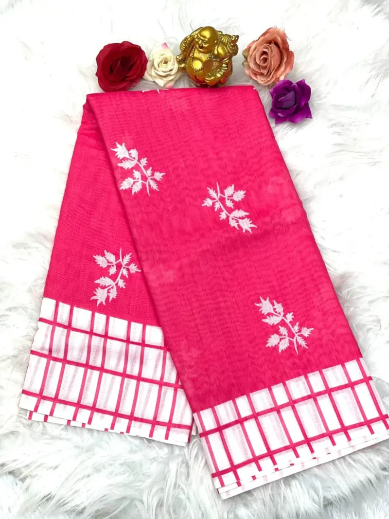 batik-printed-linen-cotton-silk-sarees