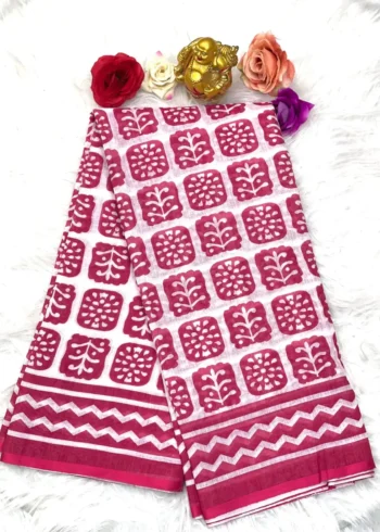 batik-printed-linen-cotton-silk-sarees
