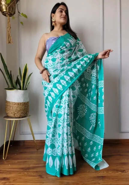 batik-printed-linen-cotton-silk-sarees