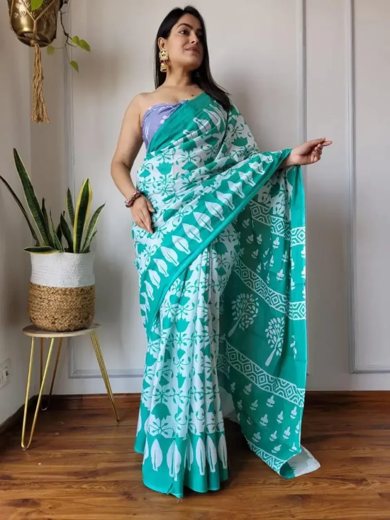 batik-printed-linen-cotton-silk-sarees