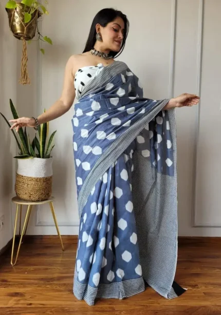 batik-printed-linen-cotton-silk-sarees