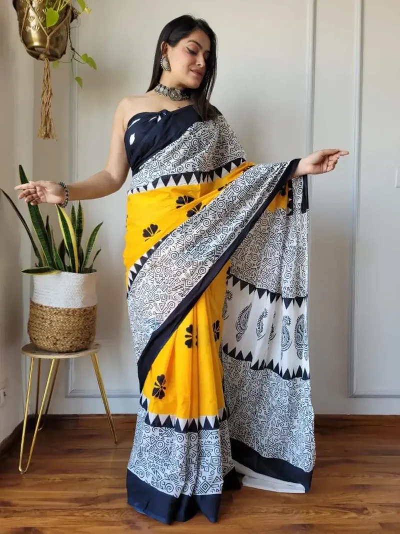 batik-printed-linen-cotton-silk-sarees