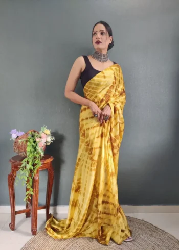 Chinon 1minute Ready to Wear Saree