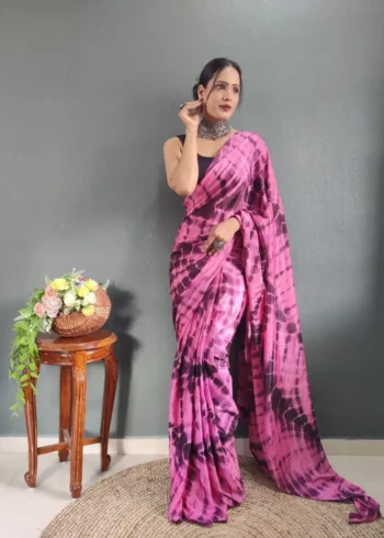 Chinon 1minute Ready to Wear Saree