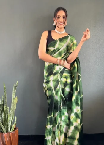 Ready to Wear Soft Nylon Rimzim Saree
