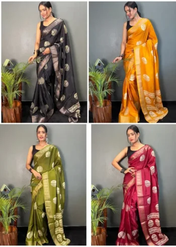 Soft Cotton Ready to Wear Saree