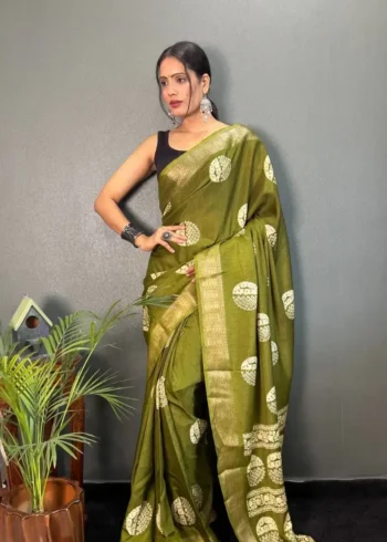 Soft Cotton Ready to Wear Saree