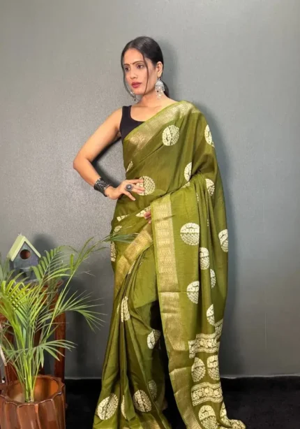 Soft Cotton Ready to Wear Saree