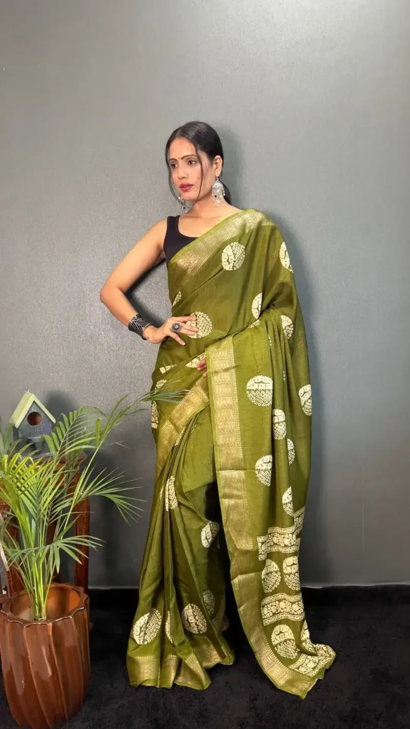 Soft Cotton Ready to Wear Saree