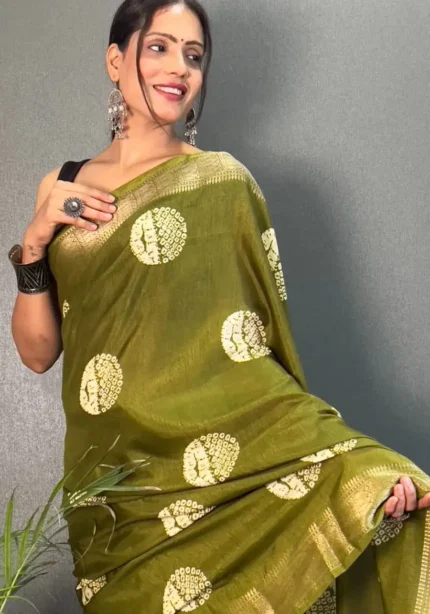 Soft Cotton Ready to Wear Saree