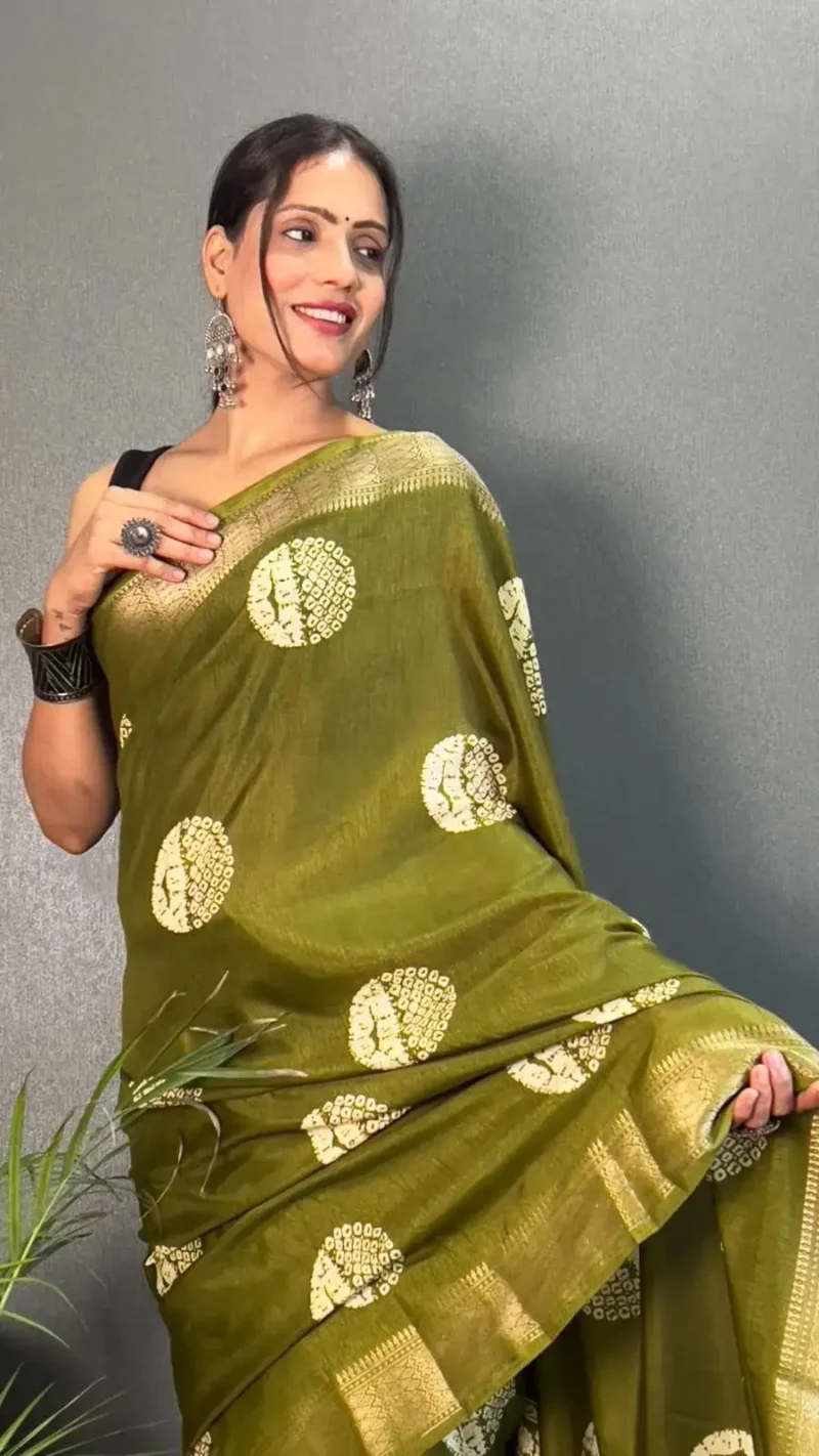 Soft Cotton Ready to Wear Saree
