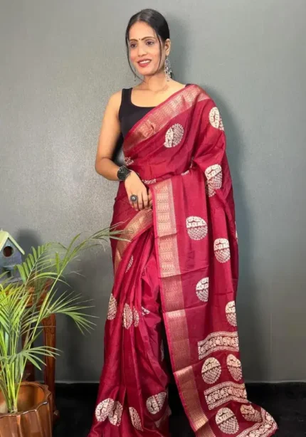 Soft Cotton Ready to Wear Saree