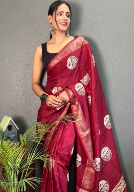 Soft Cotton Ready to Wear Saree