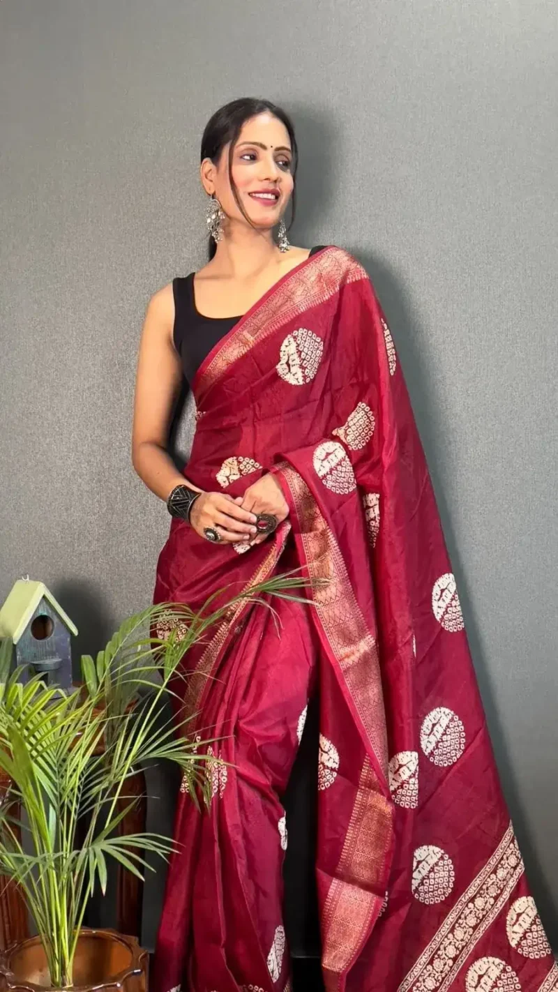 Soft Cotton Ready to Wear Saree