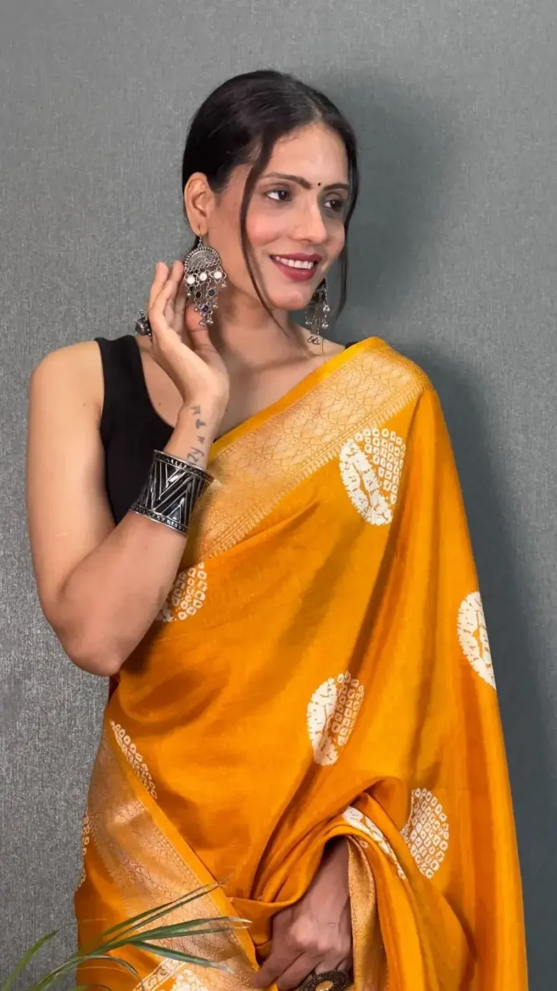 Soft Cotton Ready to Wear Saree