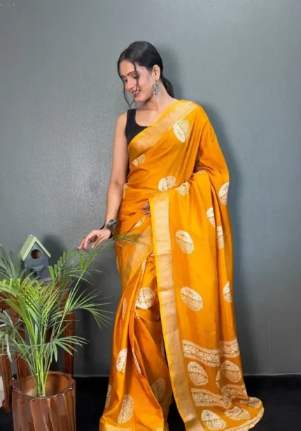 Soft Cotton Ready to Wear Saree