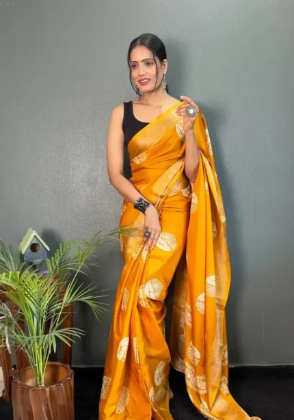 Soft Cotton Ready to Wear Saree