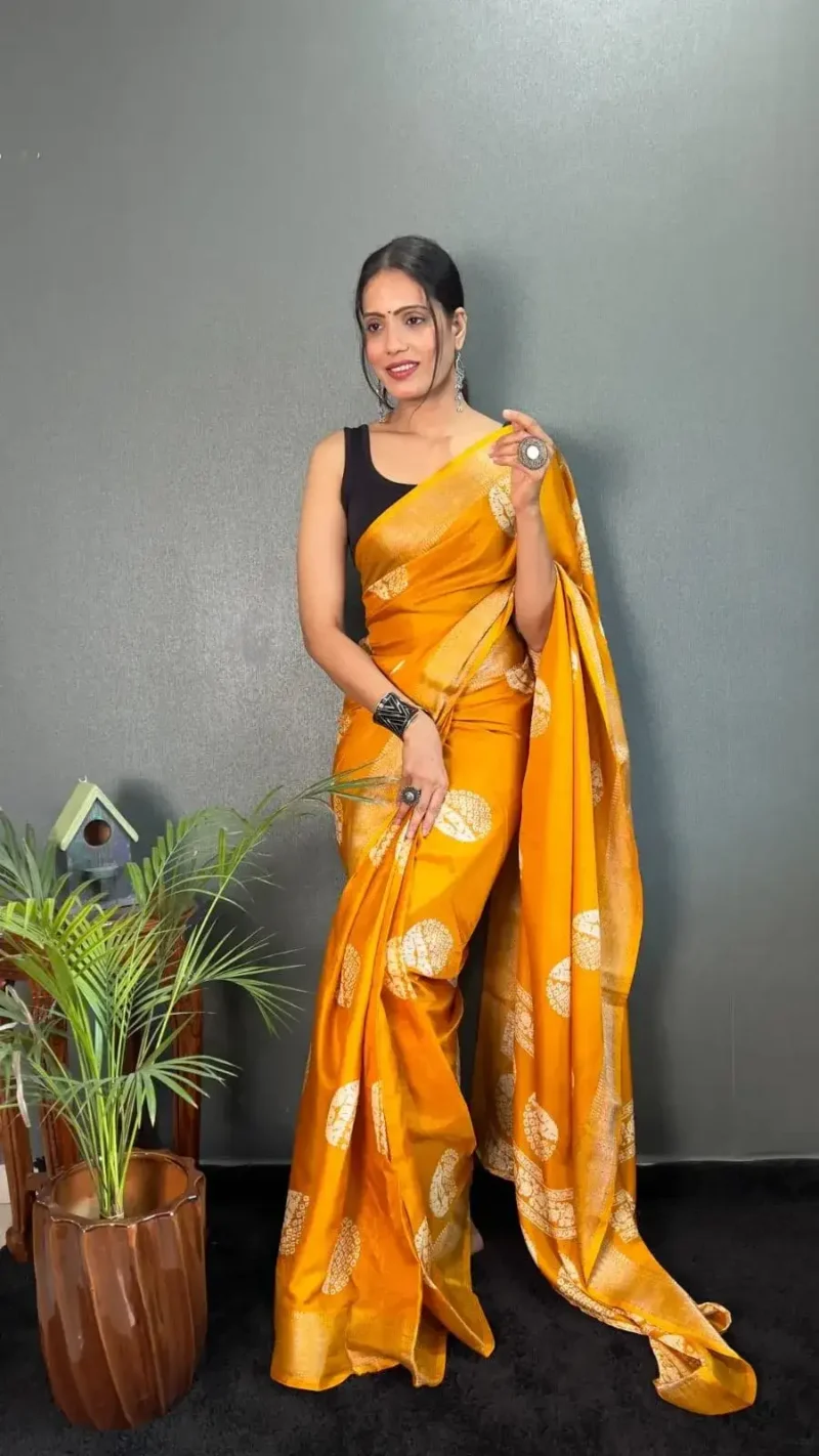 Soft Cotton Ready to Wear Saree