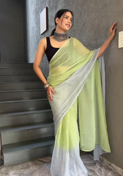 Soft Georgette 1 Minute Ready to Wear Saree Collection