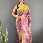 Soft Georgette Ready to Wear Color Shade Saree