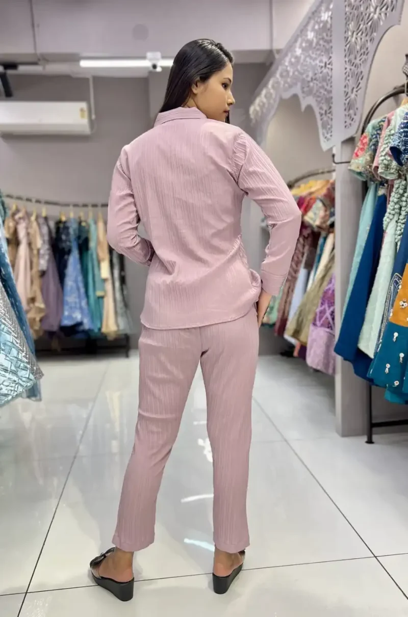 Sugarcane Designer Womens Shirt Pant for Office Wear