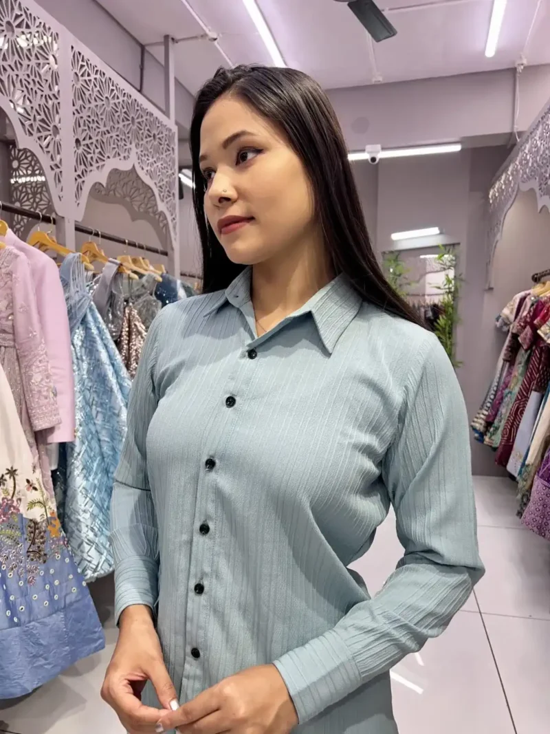 Sugarcane Designer Womens Shirt Pant for Office Wear