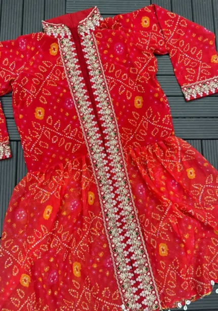Super Trending Party Wear Georgette Shrug With Lehenga