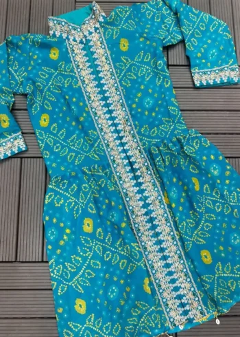 Super Trending Party Wear Georgette Shrug With Lehenga