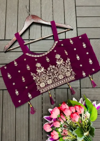 Wine Color Designer Indo Western Party Wear Shrug With Palazzo