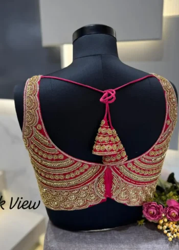 Heavy Beads Sequence Work Girlies Pattern Designer Blouse