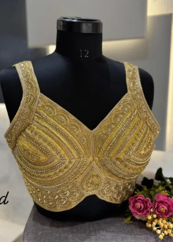Heavy Beads Sequence Work Girlies Pattern Designer Blouse