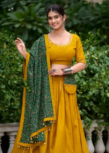 pure cotton gota patti navratri chaniya choli for garba