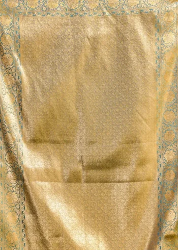 Sky Blue Colour Premium Soft Silk Wedding Saree with Jhallar pallu